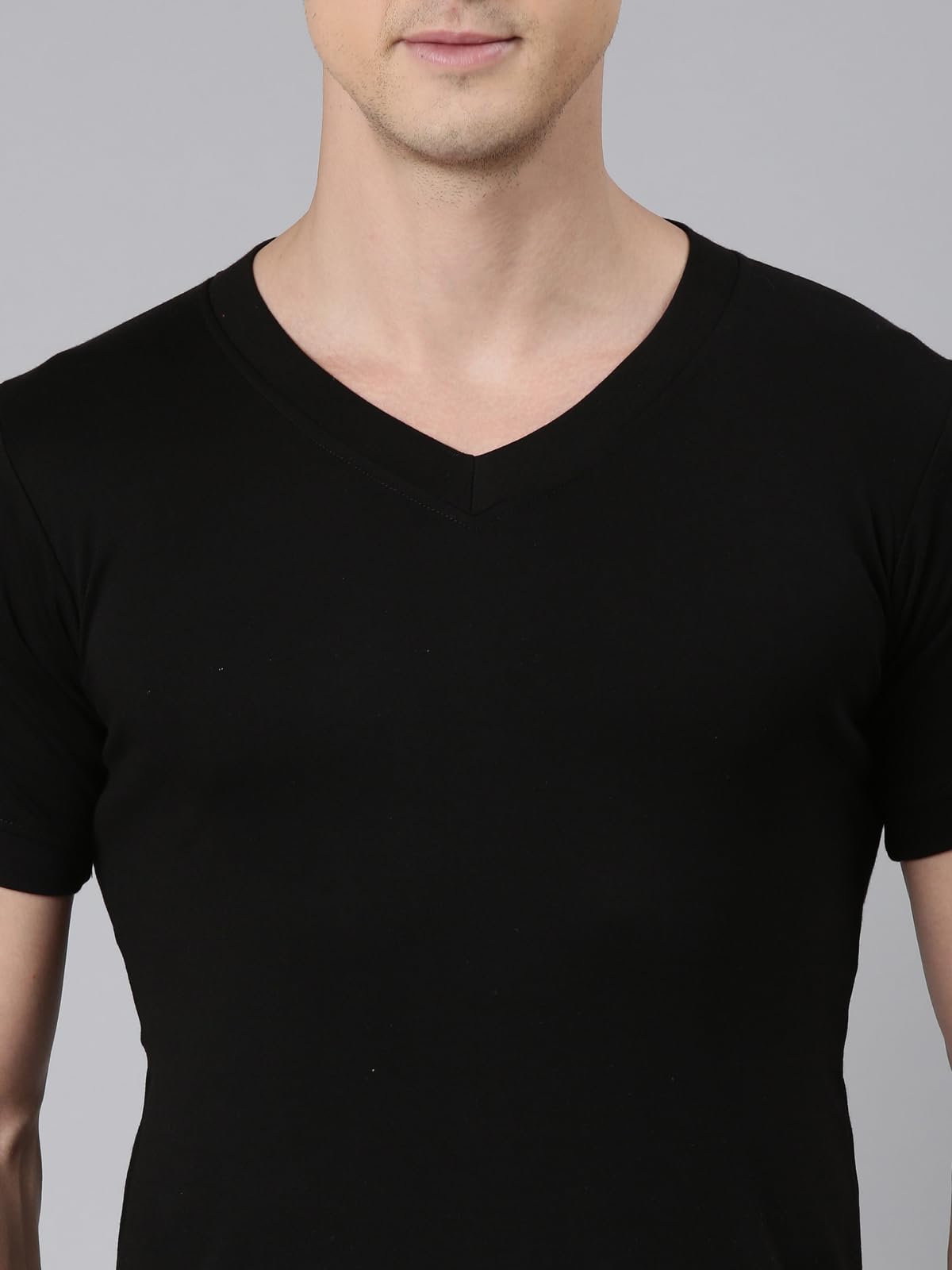 TORRIDO Rupa Thermocot Solid Regular Fit Thermal Top Men's VNHS 5501_Black_90 1