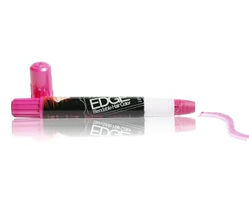 Pink Hair Chalk - Edge Stix Temporary Blendable Hair Color for All Type of Hair, Temporary Hair Color Wax Great for Christmas Gift, Birthday Gift, Party Favor Gift, Halloween Gifts