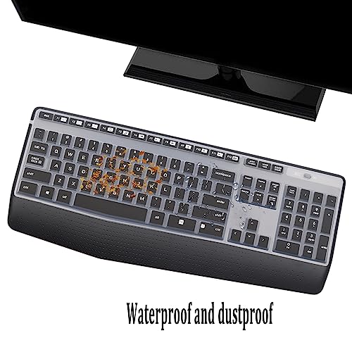Protector de Teclado i-Tensodo para Logitech MK345 2 PCS miniatura 2