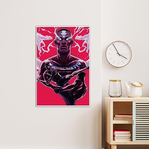 Image of TenorArts Israel Adesanya Poster MMA Fighter Fan Art Print Wall Poster with Thick 300 GSM Matt Finish Paper (18inches x 12inches)