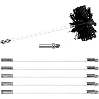 Chimney Brush Rod Stove Pipe Brush Cleaning Brush Chimney Brush