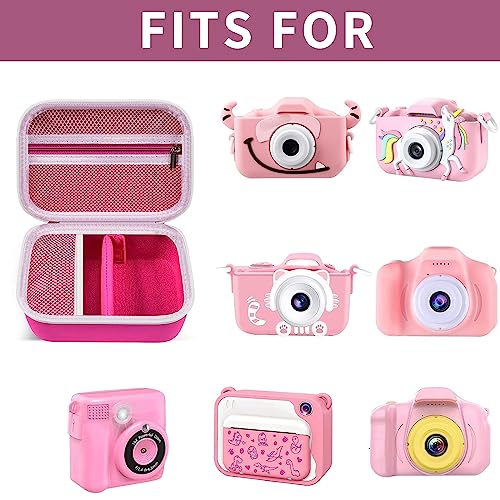 PAIYULE Kids Camera Case for HiMont/for Hangrui/for Gofunly/for GREENKINDER Digital Cameras Print Instant Camera Box Holder for Memory Card - Image 2