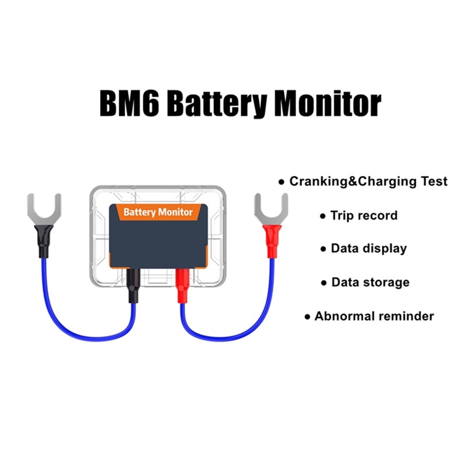 HOT Bluetooth 12V Battery Tester Battery Monitor Car Battery Analyzer