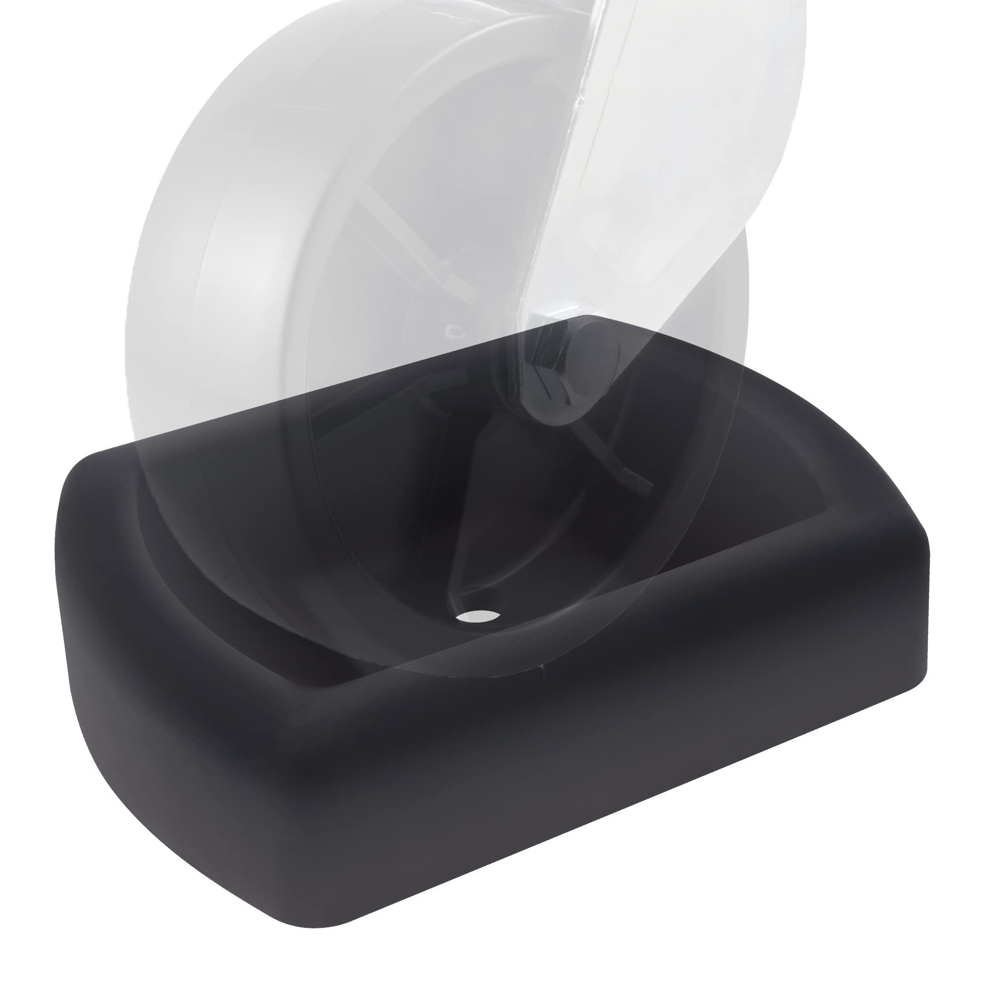 Buy iSaddle Trailer Swirl Jack Caster Wheel Dock Heavy Duty Reinforced Rubber Travel Trailer