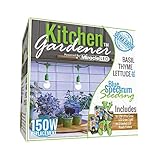 Miracle LED Kitchen Gardener 2-Socket LED Grow Light Bulb Kit with Blue Spectrum Starting Ultra Grow...