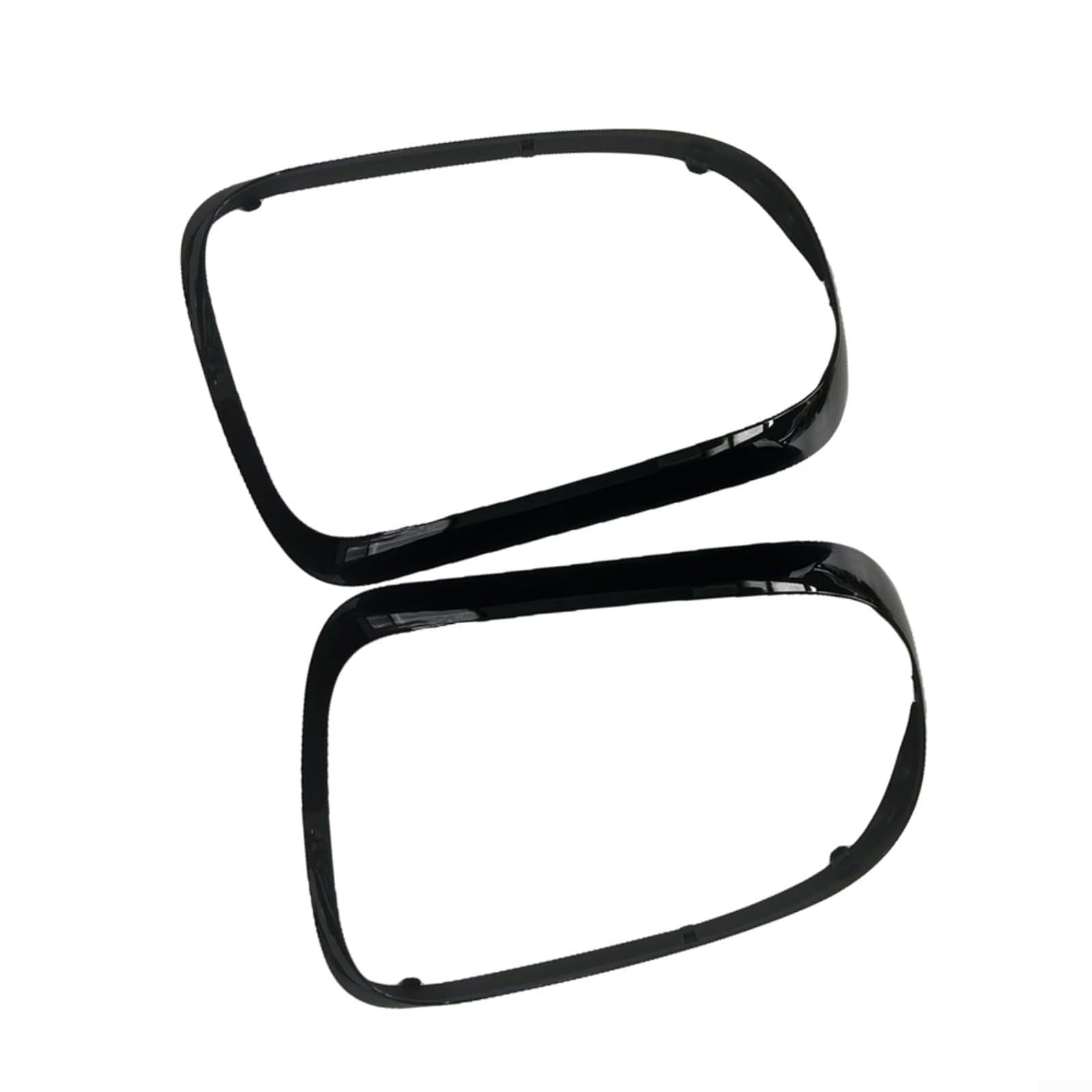 Cadre de feu arrière à ajustement direct pour lunette pour Mini Countryman F60 2016-2019 - Noir brillant - Paire de pièces d'origine 51712414989 51712414990