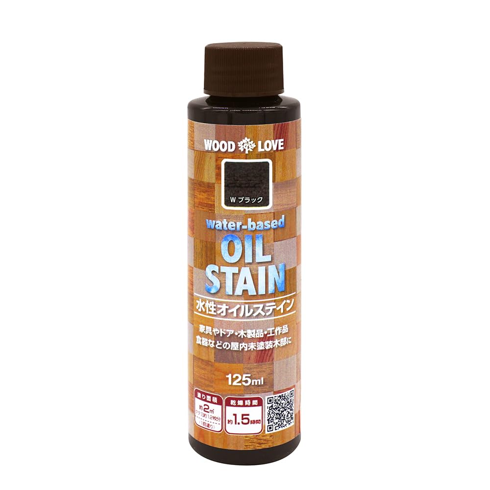 Amazon | ニッペ ペンキ 塗料 WOODLOVE 水性オイルステイン 125ml W