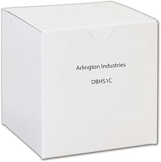 Arlington DBHS1C Textured UV Rated Plastic 1-Gang Recessed Non-Metallic Low Profile Box 9.058 Inch x 7.012 Inch x 5.16 Inch 22 Cubic-Inch in-Box