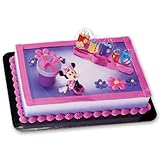 Mickey and Friends - Minnie Hat Box DecoSet Cake Decoration