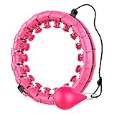 【Praktisch zu tragen】: Der sport Reifen Hoop kann jederzeit zerlegt und zusammengebaut werden, um ihn einfach zu verstauen und zu transportieren. So können Sie ihn jederzeit und an jedem Ort bei sich tragen, um Ihrer Übung nachzugehen. Behalte deinen perfekten Körper. (Hinweis: Drücken Sie den schwarzen Sicherheitsknopf nicht in die entgegengesetzte Richtung, um ein Brechen zu vermeiden.)