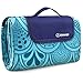 ZOMAKE Coperta Picnic Impermeabile 200x150,Pieghevole Telo da Picnic Tappeto Plaid PIC Nic Portatile con Manico - Stuoia Picnic Blanket Ideale per Esterno Campeggio Giardino Prato Spiaggia