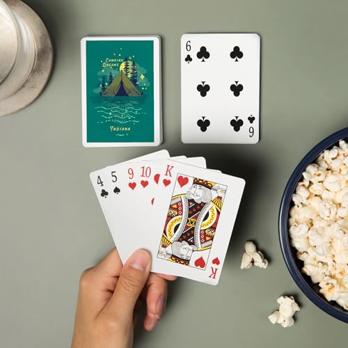 Lantern Press Baraja de Poker Camping Dreams 52 Cartas miniatura 2