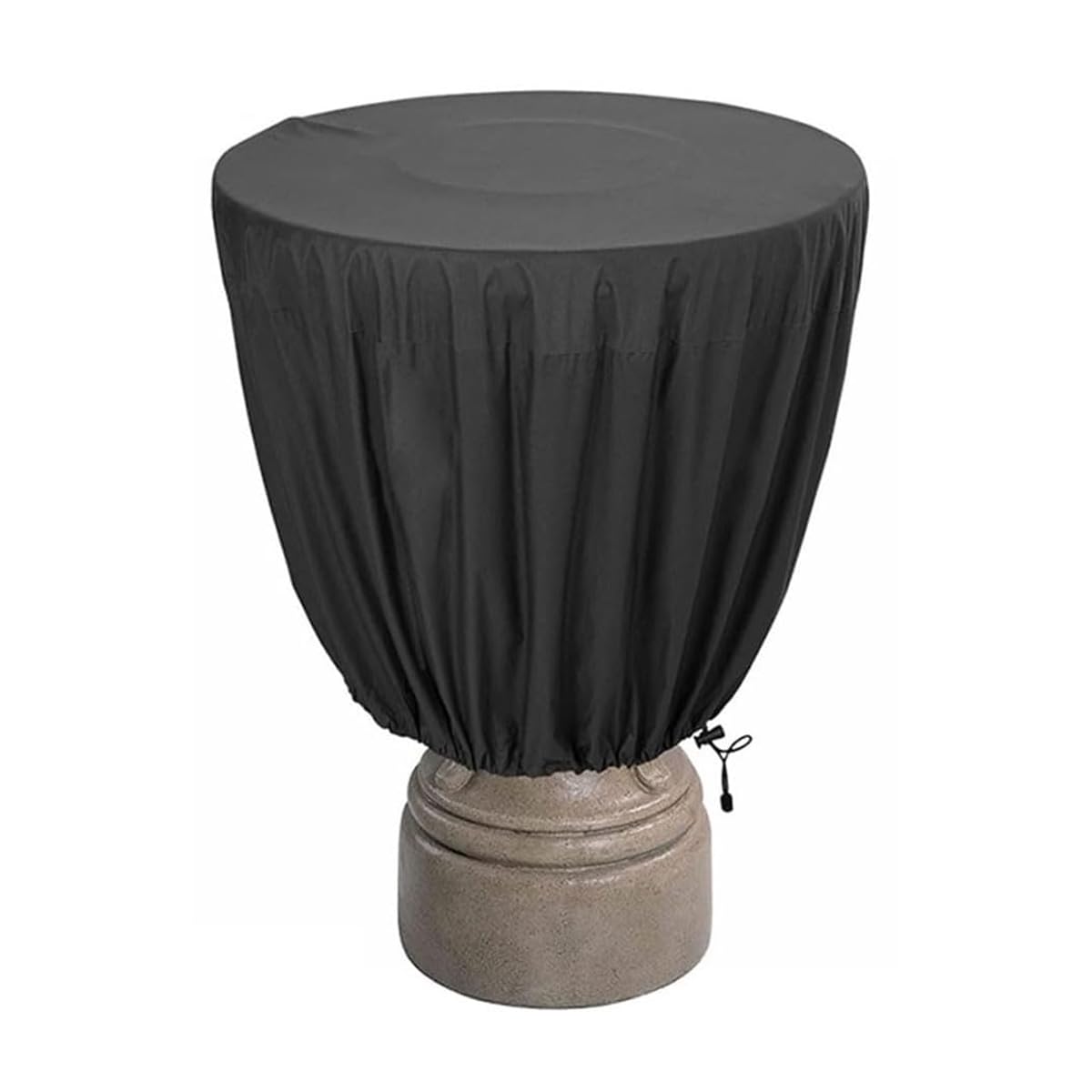 ACOLY Outdoor Bird Bath and Fountain Cover Heavy Duty 210D Oxford Cloth with Adjustable Drawstring (61 X 46cm)