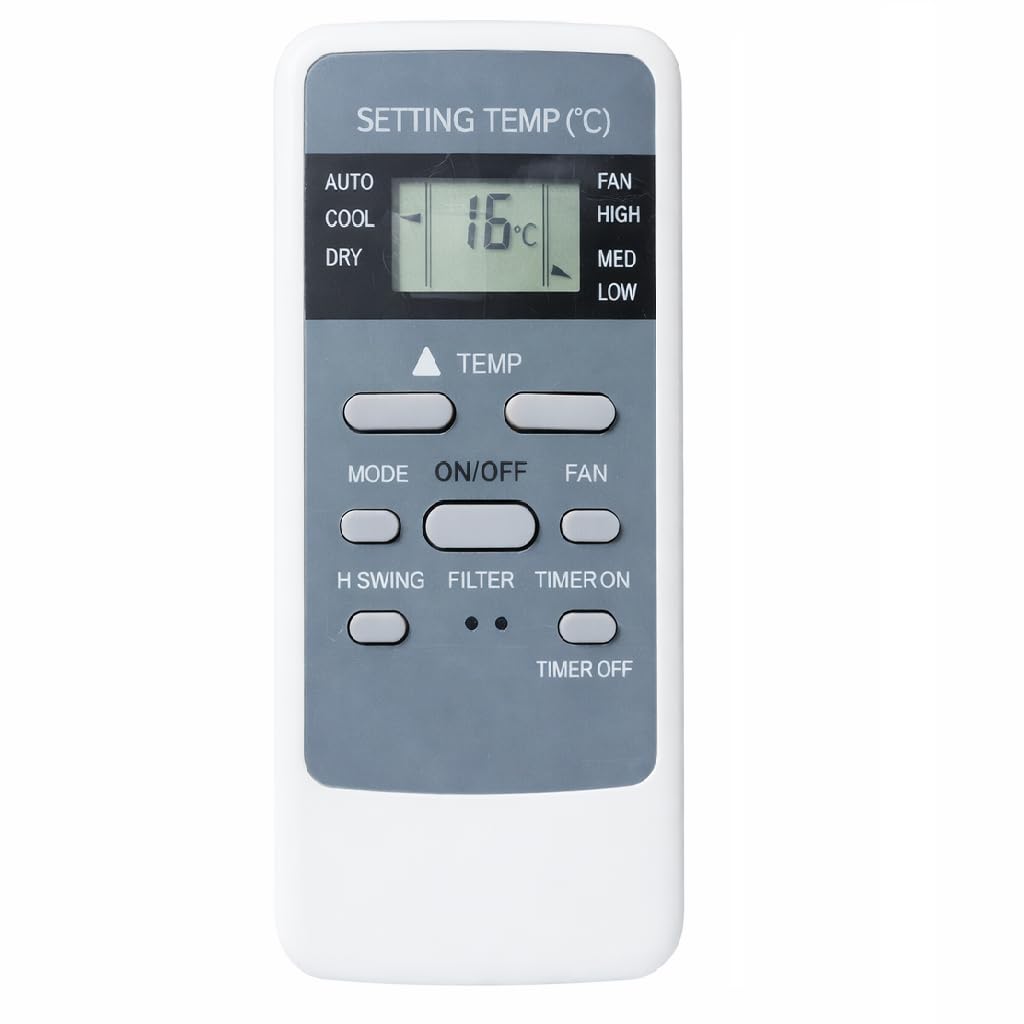 5 Years Warranty Ac Remote Compatible for Hitachi Window Ac Remote 1.5 Ton 3 Star Model No. RAW318KUD, White (Your Old Remote Must be Exact Same)-image-20