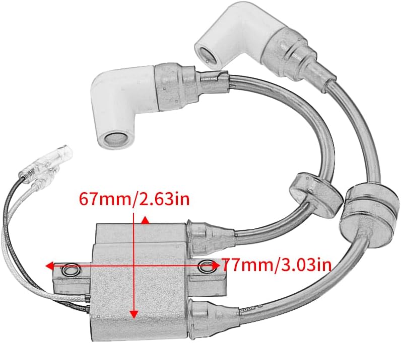 Miniatura 3 de Bobina de encendido Bobina de encendido Assy 680-85570-00 680-85570-02 para Yamaha 9.9HP F9.9 para Yamaha 9.9HP FT9.9 para Yamaha 20HP 20C MHS/L,
