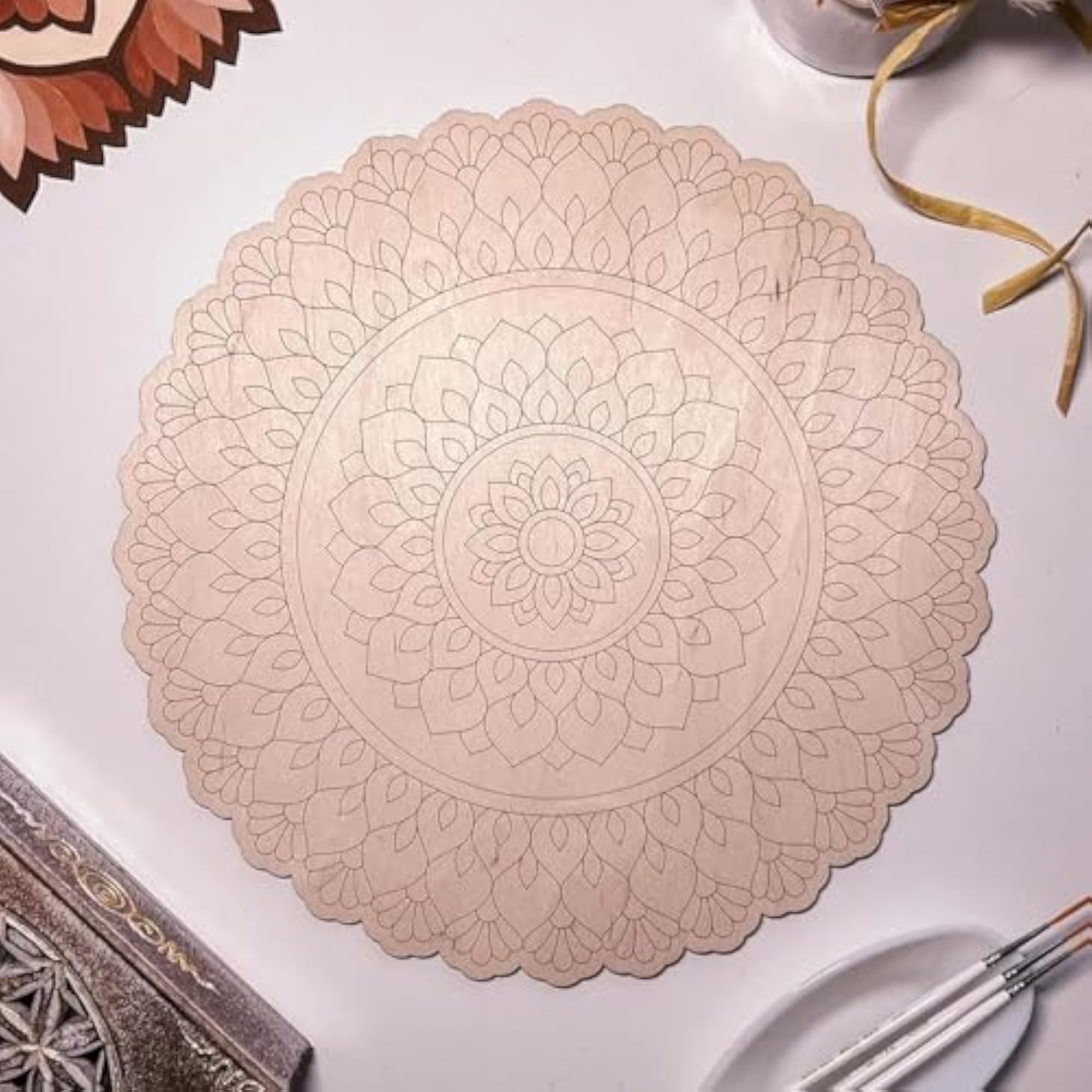 Mandala Art Board for DIY Craft Projects