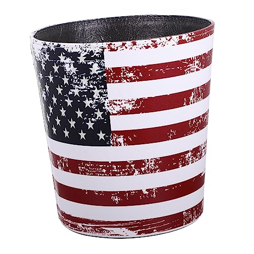 VICASKY Retro Mülleimer mit Sternenmuster
