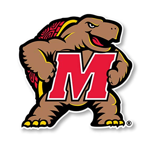 Maryland Terrapins 4 Inch Vinyl Mascot Magnet Officially Licensed Collegiate Product