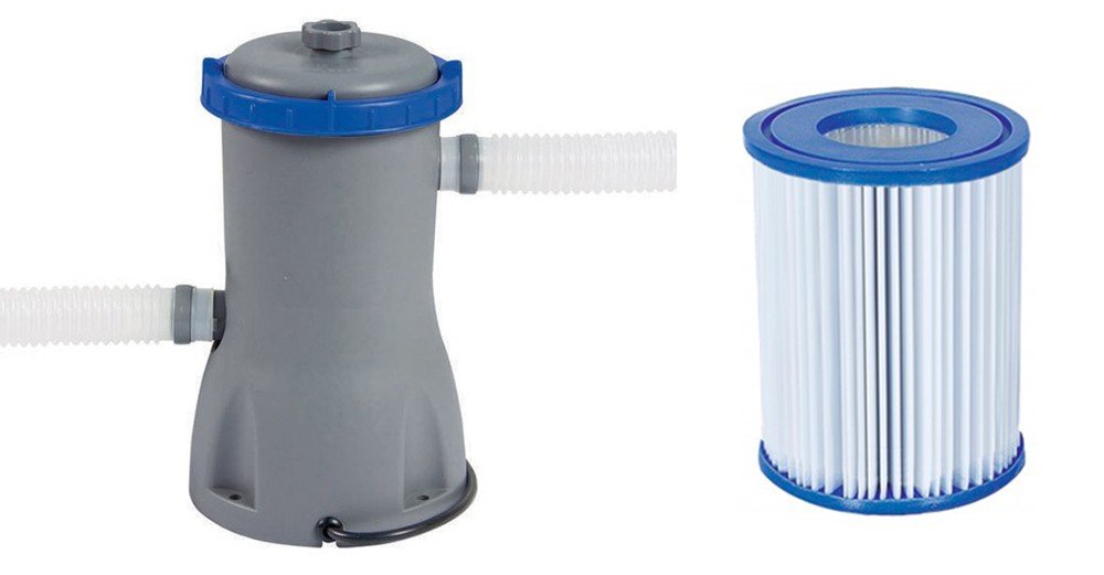 Bestway - Piscine Gonflable Hors Sol Ronde Fast Set diamètre 305 cm Hauteur 76 cm avec Pompe de Filtration