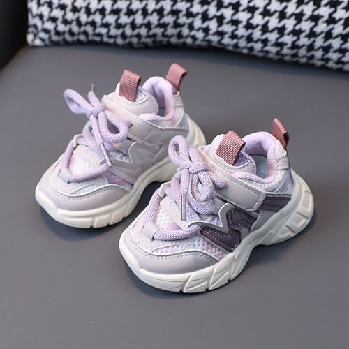 IWIHMIV Girls Tennis Shoes Kids Sneakers Boys Running Shoes Lightweight Walking Shoes Breathable Sport Slip On Shoes for Girls3