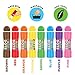 U.S. Art Supply Crazy Dot Markers for Toddlers & Kids - 8 Color Washable Dot Paint Markers, Easy Grip, Mess-Free, Non-Toxic Bingo Dabbers for Painting