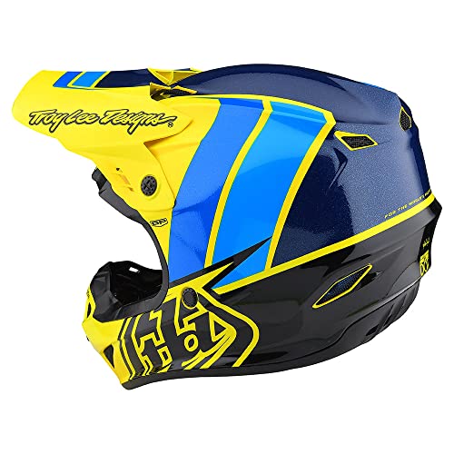 Troy Lee Designs Gp Nova Youth Motocross Helmet- Full Face Offroad Motocross Motorcycle Dirt Bike Atv Powersports Dual Sport Racing Helmet - Boys Girls Kids (Flo Yellow, Lg) #TOP1