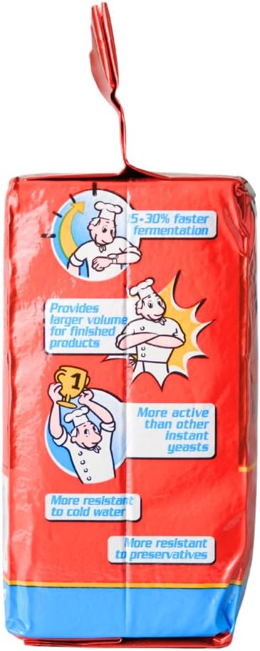 SAF Instant Premium Yeast 16 Oz, (Single Pack)