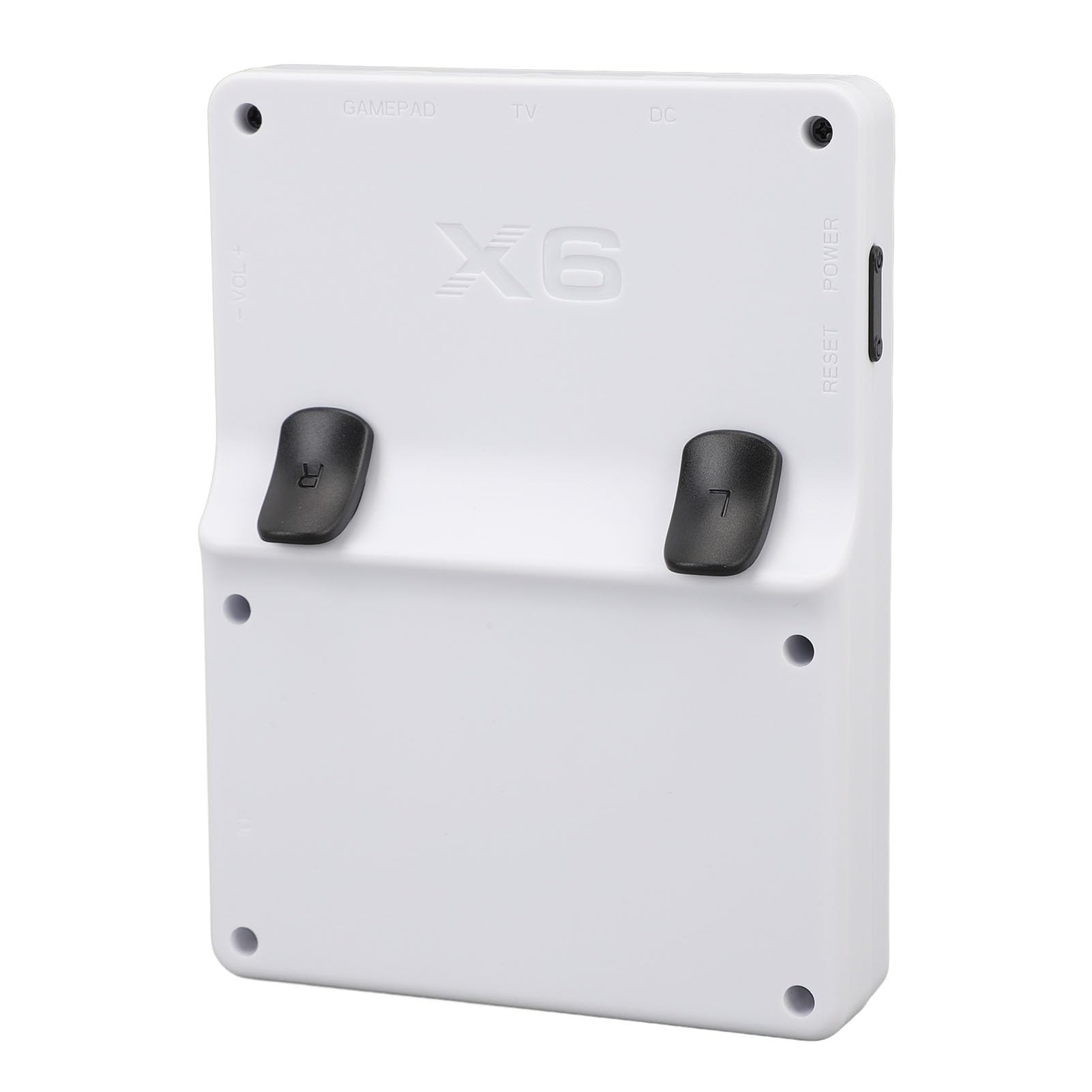 Console di Gioco retrò Portatile con Schermo Ad Alta Risoluzione per Giochi per Adulti, Supporto Giochi di Emulazione per 2 Giocatori - Schermo ABS - 3,5 Pollici - 32G (WHITE)
