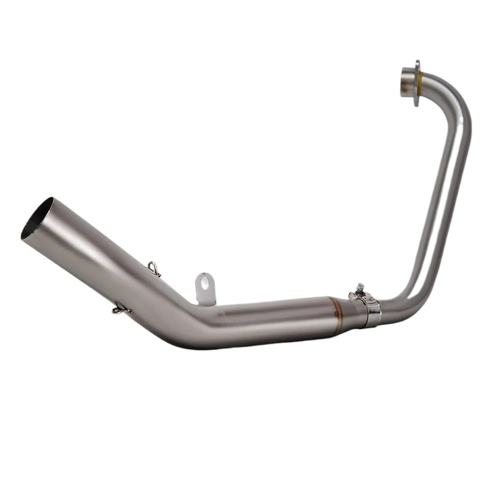 Escape Tubo Moto para Zontes ZT125 ZT 125 U1 G1 Z1 Z2 2021-2025 Colector De Enlace Delantero De 51 Mm con Tubo De Cabecera con Diseño De Panal Silenciadores