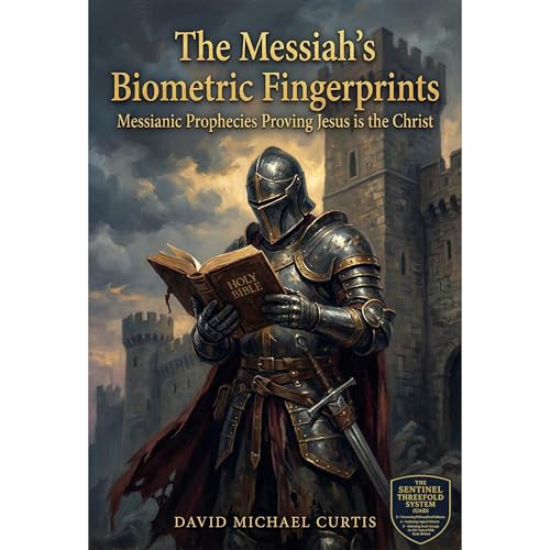 The Messiah&rsquo;s Biometric Fingerprints Audiolibro Por David Michael Curtis arte de portada