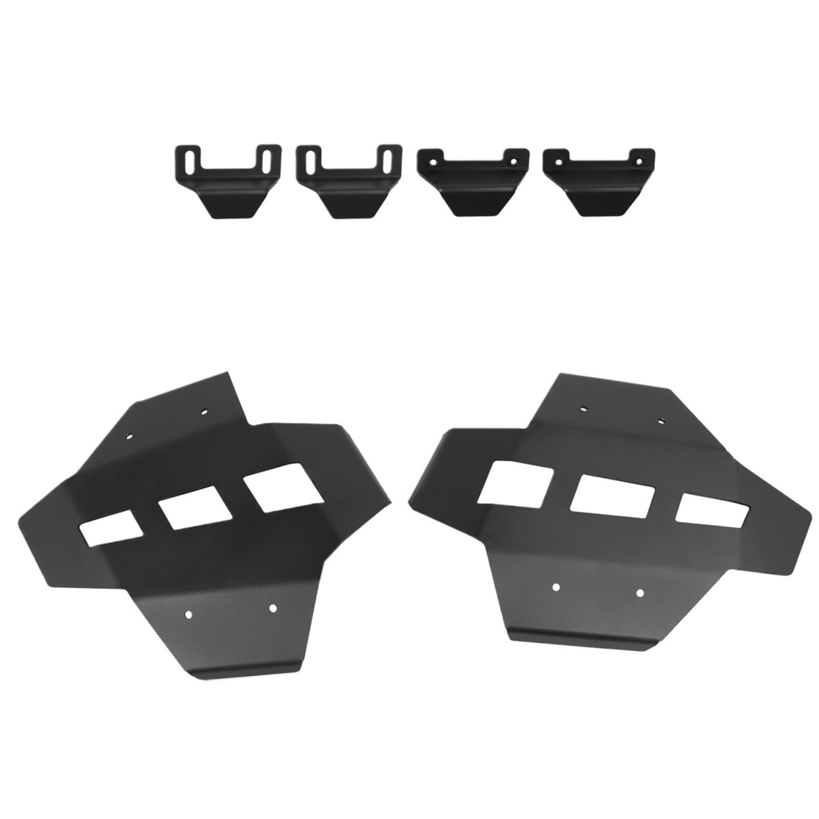 Osłona głowicy cylindra silnika, pokrywy zaworów, zderzaki ochronne pasujące do BMW R 1250 GS 1250GS ADV R1250 GS Adventure panelu chłodnicy motocykla(Black)