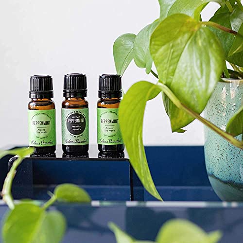 Edens Garden Peppermint- Indian Essential Oil, 100% Pure Therapeutic Grade (Undiluted Natural/Homeopathic Aromatherapy Scented Essential Oil Singles) 10 Ml #TOP2