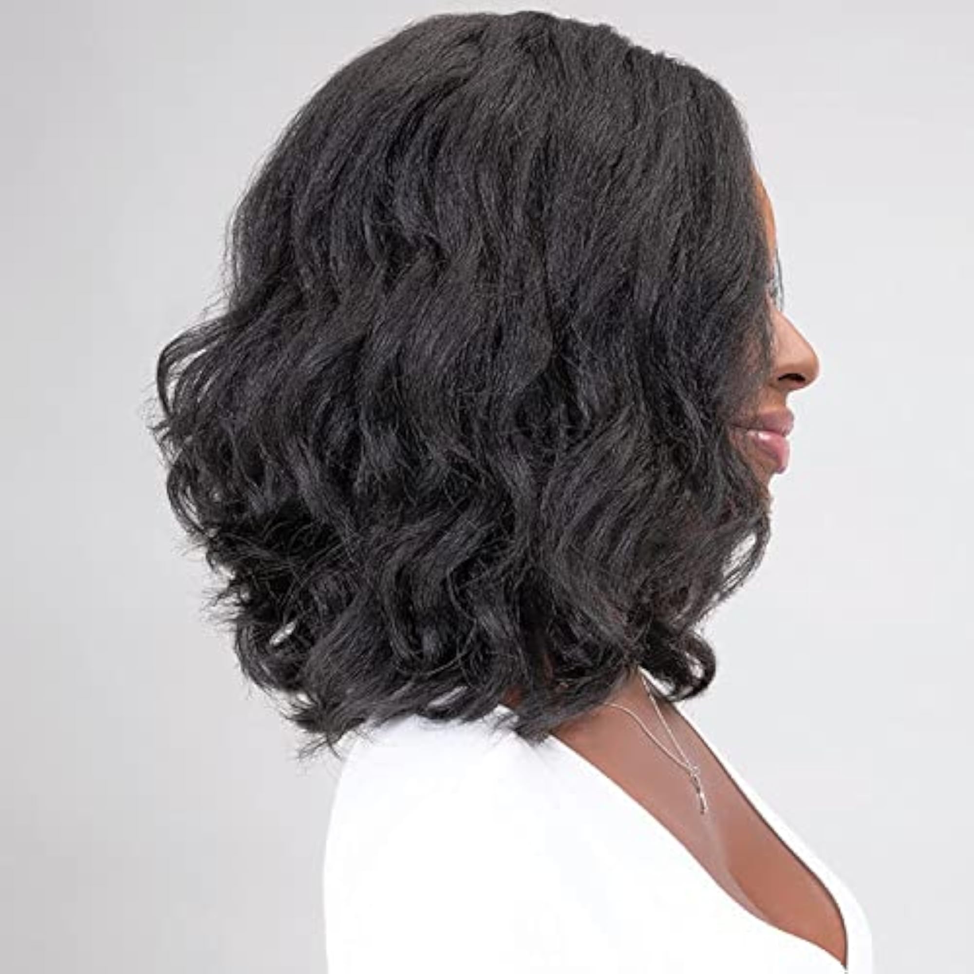 Women's Deep Part Synthetic Lace Wig, Natural Look