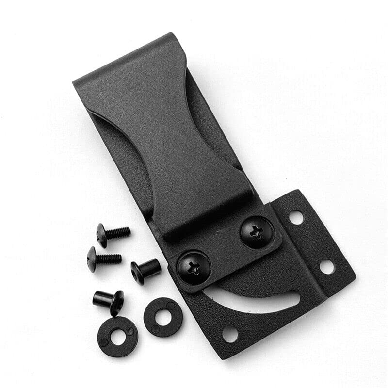 Black Heavy Duty Belt Clip Holder For Kydex Sheath Holster IWB Cover DIY USAAA