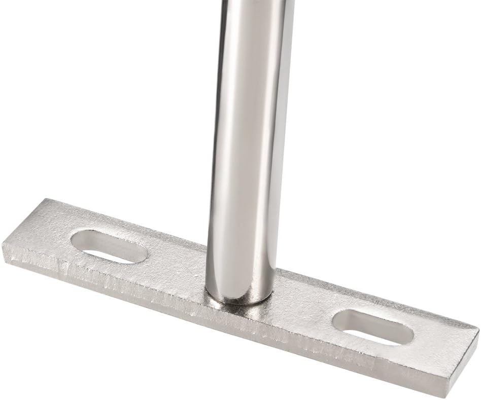 uxcell Invisible Floating Shelf Brackets, 4" (100mm), Hidden Blind Supports for Concealed Shelves, Pack of 4