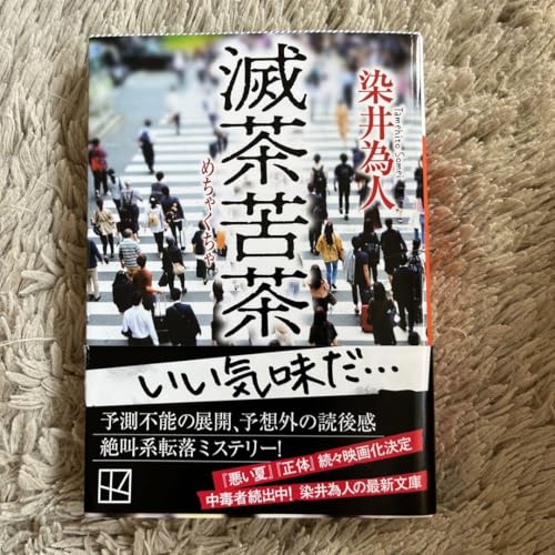 滅茶苦茶 染井為人 講談社文庫 文庫本 絶叫系ミステリー 悪い夏 予想外 読後感のサムネイル