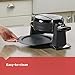 BLACK+DECKER Rotating Waffle Maker, Black, WMD200B