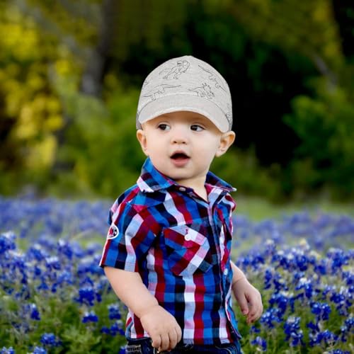 Gorra de béisbol ajustable niños 2 a 5 años transpirable HONGTEYA 7