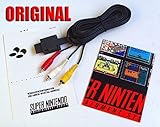 ORIGINAL Nintendo Chinch Cinch TV AV Kabel für: SNES Super Nintendo 64 N64 Game Cube