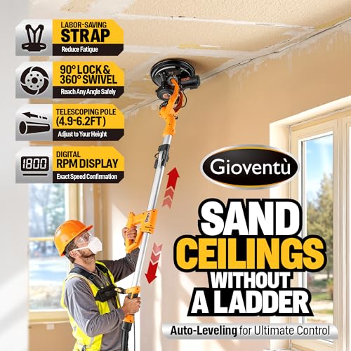 950W Electric Drywall Sander