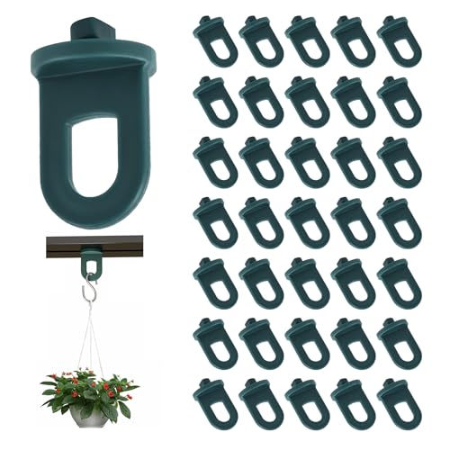 50PCS Clips de fijación para Invernadero, Clips Giratorios de Plástico para Jardinería, Accesorios para Invernaderos, Pinzas Pequeñas para Sujetar Plantas, Cables, Malla Sombra, Macetas