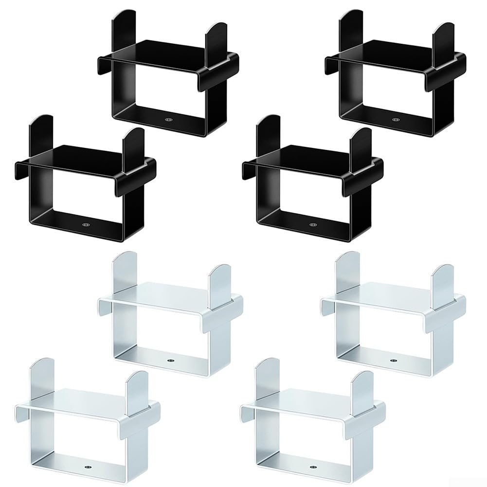Kit di morsetti a molla a balestra, 4 pezzi, kit di morsetti a molla a balestra, molle a balestra fino a 6,3 cm di larghezza, per il controllo stabilizzatore dei veicoli (nero)