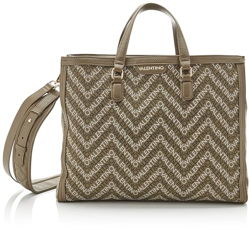 VALENTINO Women's Blizzard Shopping Bag, Milit/Multi, standard size, CASUAL
