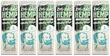 ZIG-ZAG Hemp Wraps 6-Pack - Mellow Haze (2 Wraps per Pack) 100% Natural, Slow-Burning
