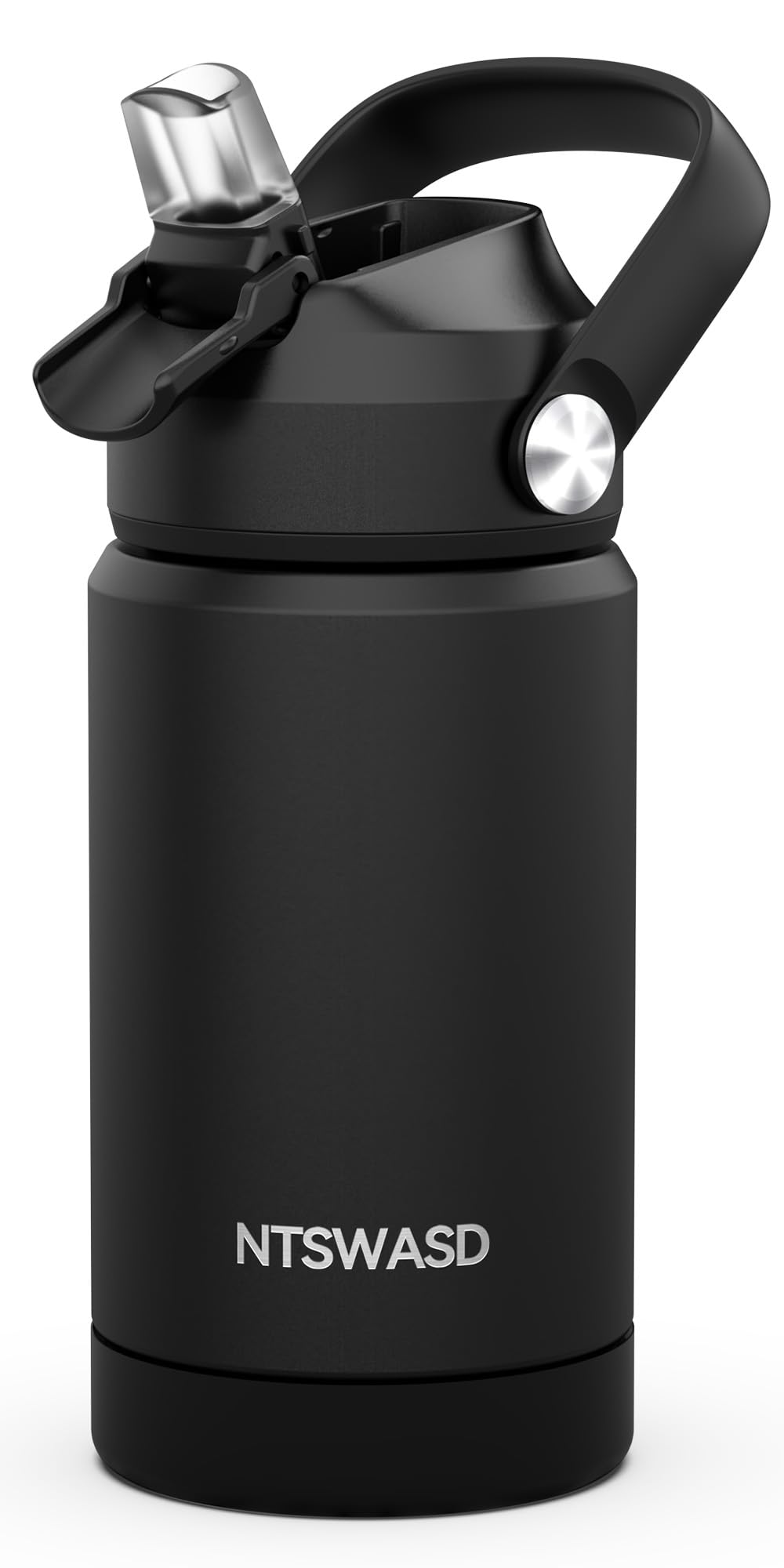Kids Insulated Water Bottle with Straw 12 oz Boys Girls Cups with Stainless Steel Leak Proof for School