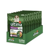 Ultima Cibo per Gatti Sterilizzati per Prevenire Palline di Pelo