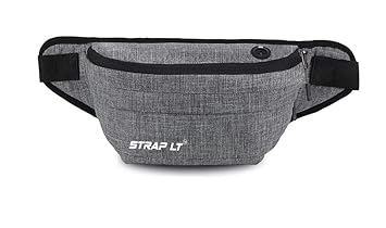 Fanny Pack for Men Women Water Resistant Large Hiking Waist Bag Pack Carrying All Phones for Running Walking Traveling