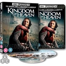 Kingdom of Heaven Directors Cut + Bonus Features, 3-Disc Set [4K UHD + Blu-ray] [Region Free]