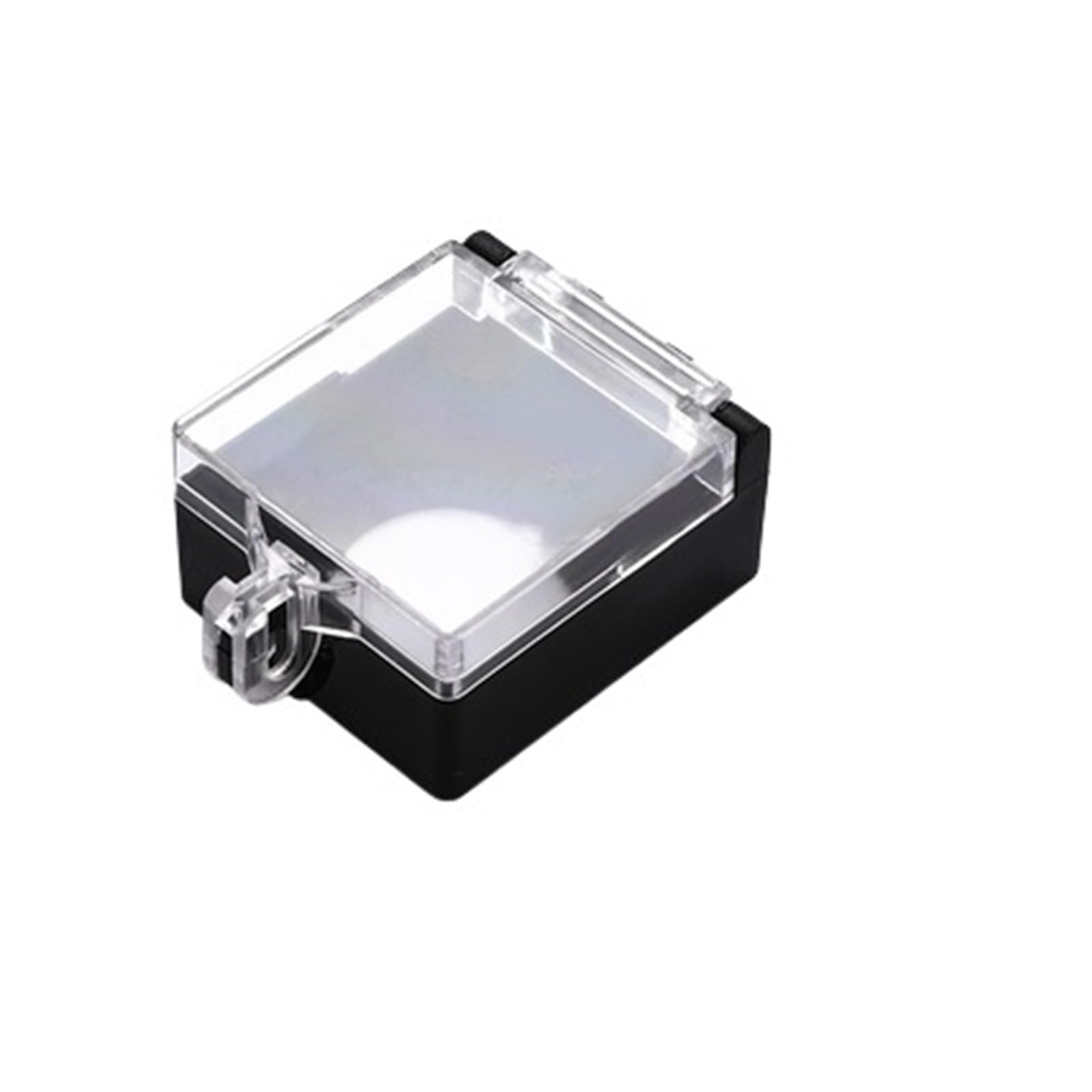 Couvercle anti-poussière de 22mm rabattable pour sécuriser les boutons plats