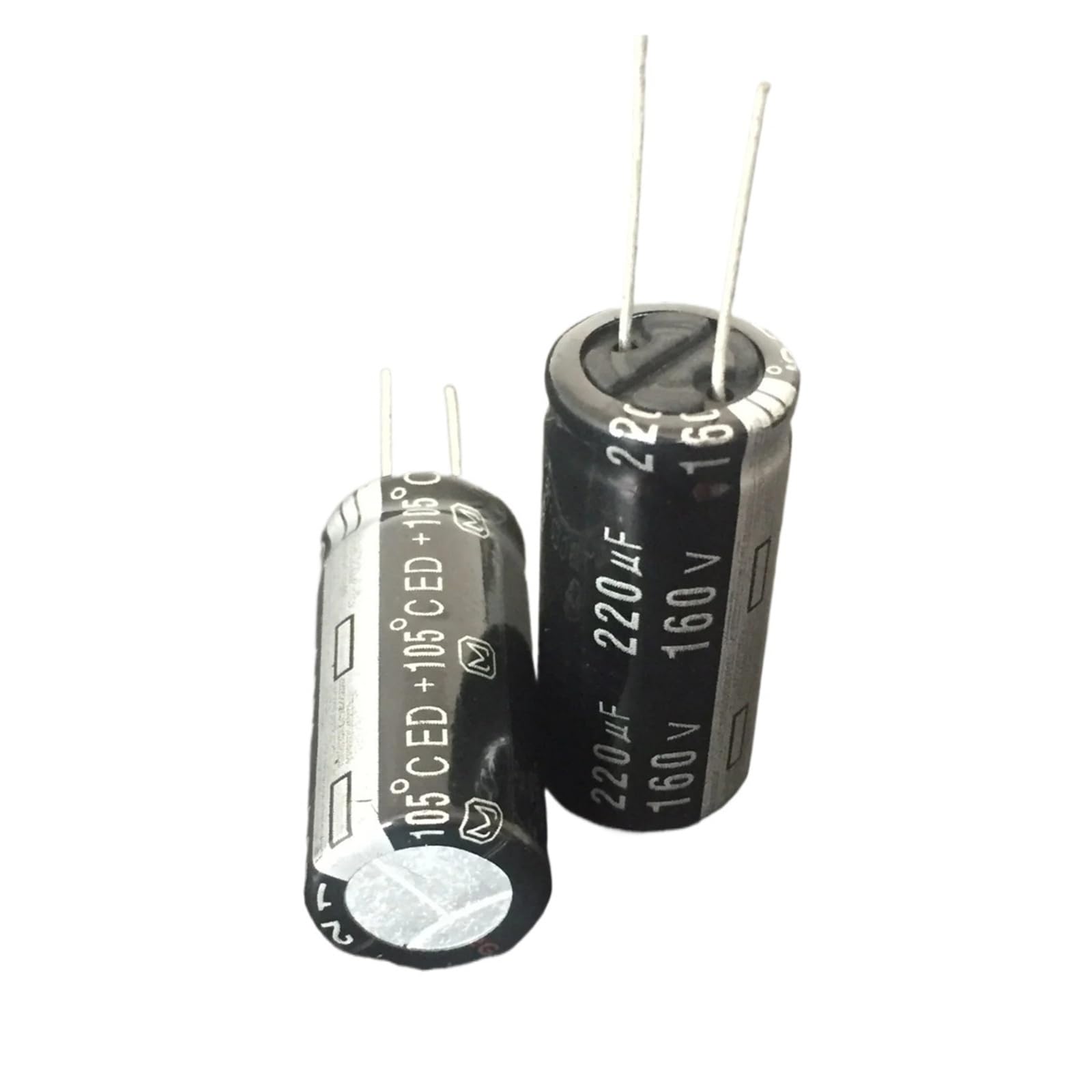 Condensateurs électrolytiques 220uF 160V Ed de haute précision dimension 16x35 mm